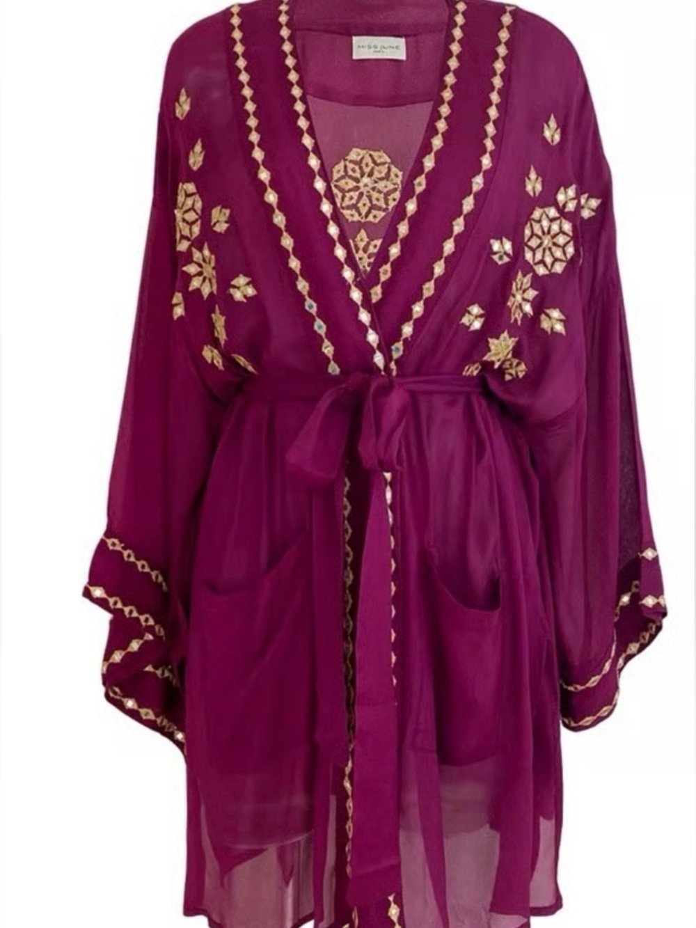 MISS JUNE Paris Estella Short Kimono